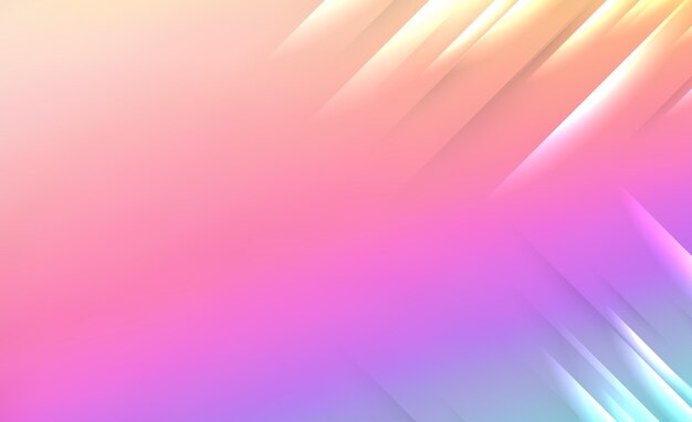Diseño de fondo gradiente abstracto y colorido para sitio web con elementos vectoriales