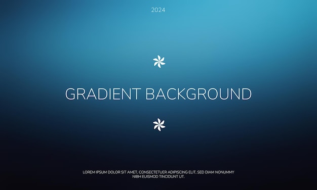 Diseño de fondo de gradiente azul oscuro a claro