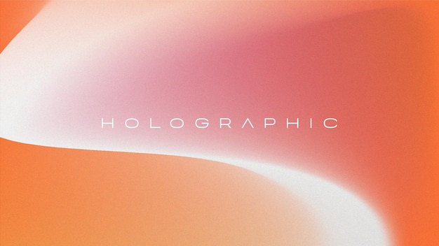 Diseño de fondo con gradiente holográfico moderno Malla abstracta para gráficos digitales