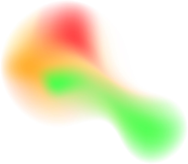 Diseño de fondo con gradiente de remolino de colores abstractos