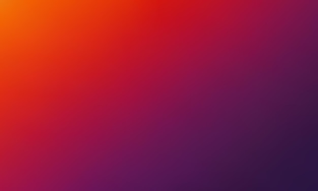 Diseño de fondo de gradiente vectorial naranja oscuro vibrante