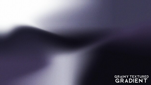 Diseño de fondo de gradiente vectorial de textura granulada oscura
