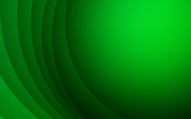 diseño de fondo de gradiente verde minimalista forma de círculo verde drak