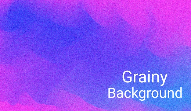 Diseño de fondo granulado con gradiente colorido