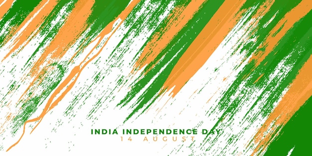 Diseño de fondo grunge para el día de la independencia de la india