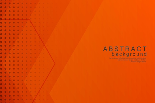 Diseño de fondo hexagonal moderno con semitonos minimalistas