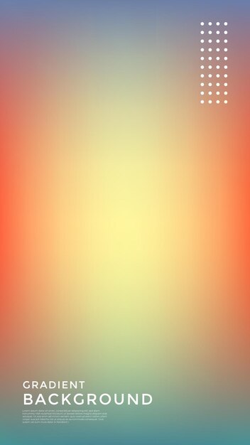 diseño de fondo de holograma de color degradado de vector abstracto