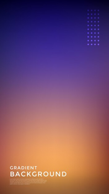 diseño de fondo de holograma de color degradado de vector abstracto