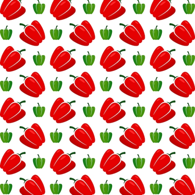 Diseño de fondo de ilustración vectorial de patrón repetitivo multicolor de moda de color rojo y verde notable