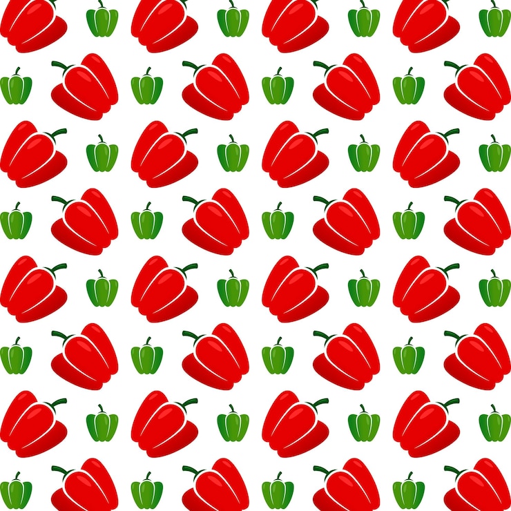Vector diseño de fondo de ilustración vectorial de patrón repetitivo multicolor de moda de color rojo y verde notable