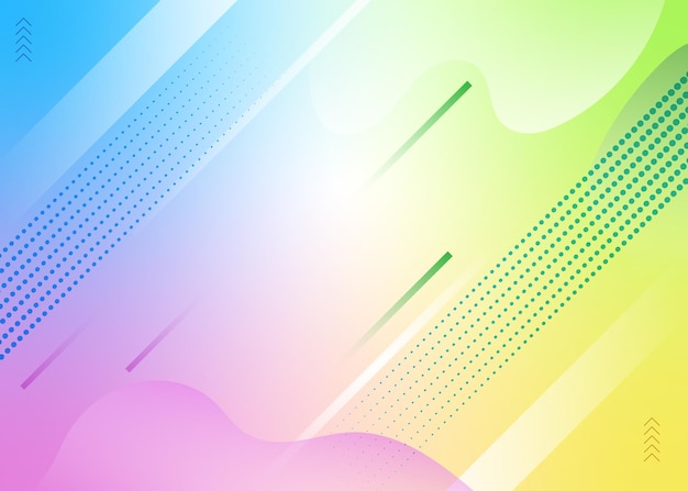 Diseño de fondo de línea de degradado abstracto