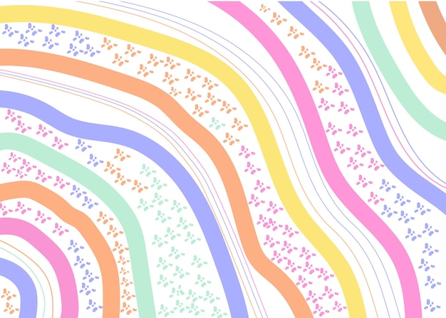 Diseño de fondo de línea de degradado abstracto