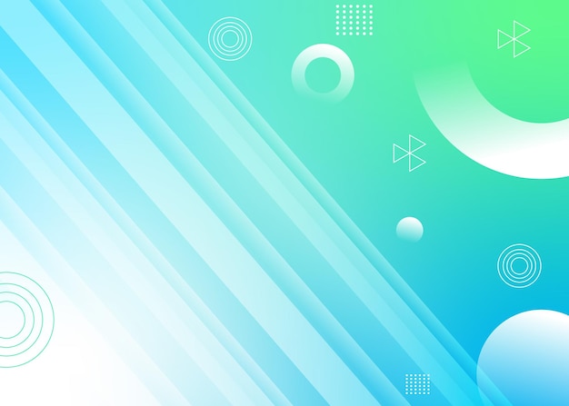 Diseño de fondo de línea de gradiente abstracto