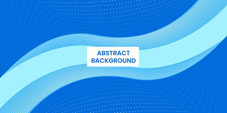 Diseño de fondo de líneas abstractas de colores
