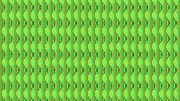 diseño de fondo de líneas onduladas verdes abstractas