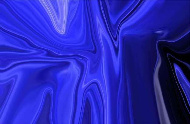 Diseño de fondo líquido brillante abstracto con patrón azul claro