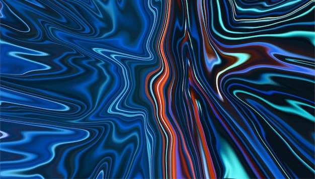Diseño de fondo líquido colorido moderno con efecto mármol