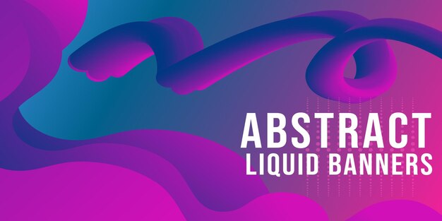 Diseño de fondo líquido degradado abstracto