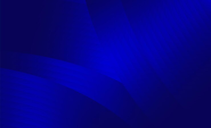 Diseño de fondo liso línea azul abstracta