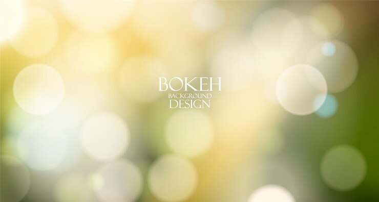 Vector diseño de fondo de luz bokeh colorido