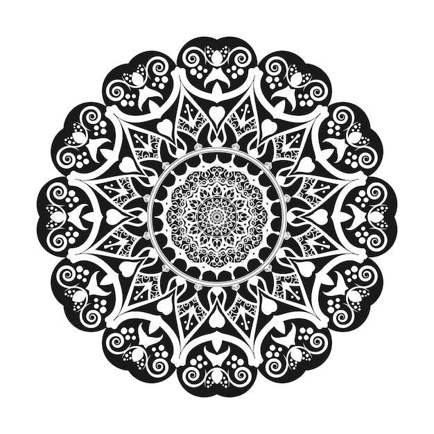 Diseño de fondo de mandala de lujo