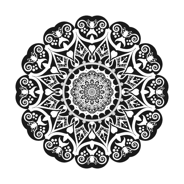 Diseño de fondo de mandala de lujo