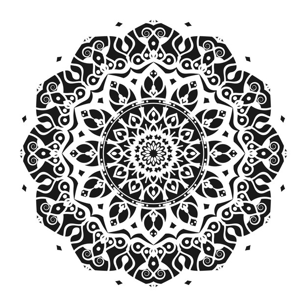 Diseño de fondo de mandala