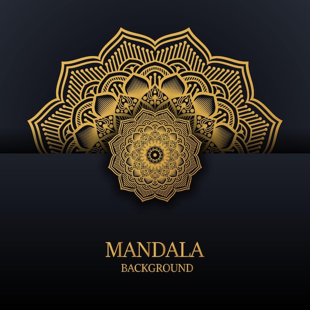 Vector diseño de fondo mandala