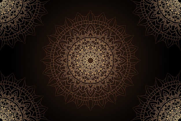 Diseño de fondo de mandala