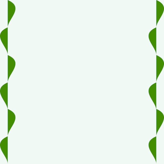 Diseño de fondo de marco verde