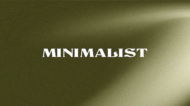 Diseño de fondo minimalista moderno con textura de degradado y grano
