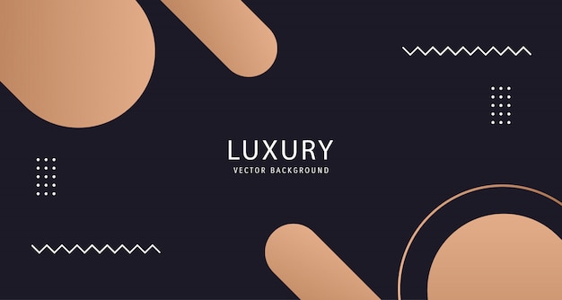 Diseño de fondo minimalista oscuro de lujo