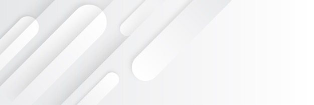 Diseño de fondo moderno abstracto blanco Plantilla de fondo de patrón de banner de diseño gráfico abstracto de vector