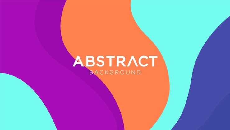 Diseño de fondo moderno abstracto colorido de onda de vector libre.