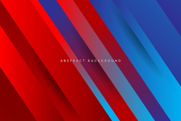 diseño de fondo moderno abstracto rojo y azul