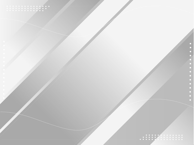 Diseño de fondo moderno elegante geométrico gris y blanco abstracto