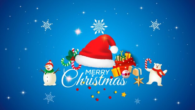 Diseño de fondo moderno de Navidad con vector