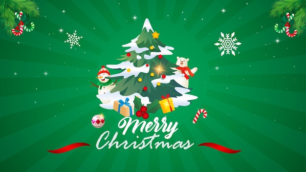 Diseño de fondo moderno de Navidad con vector