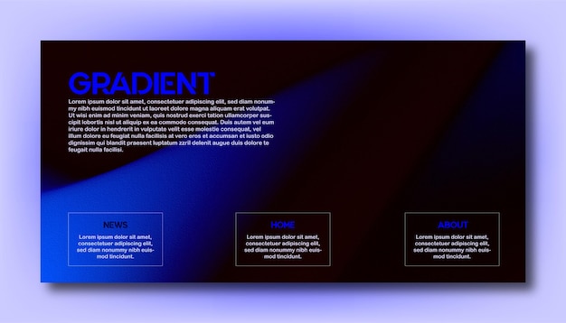 Diseño de fondo moderno con textura degradada y granulada Fondo degradado minimalista