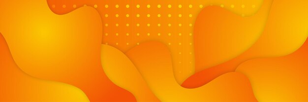Diseño de fondo naranja minimalista moderno Ilustración vectorial de banner naranja abstracto Diseño gráfico abstracto de vector naranja amarillo Plantilla de fondo de patrón de banner