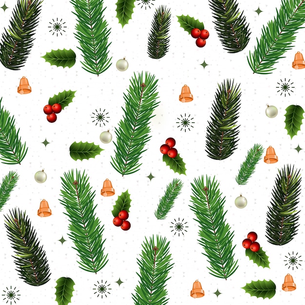 Diseño de fondo navideño
