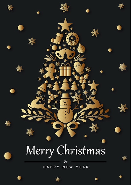 Diseño de fondo navideño