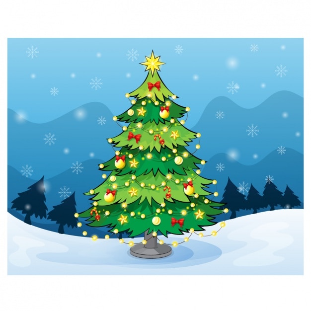 Diseño de fondo navideño