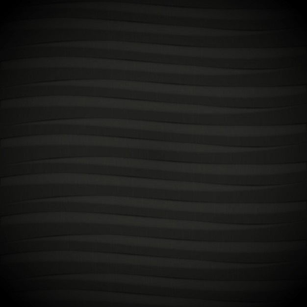 Diseño de fondo negro con ondas