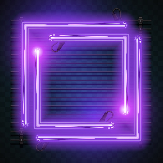 Diseño de fondo de neón