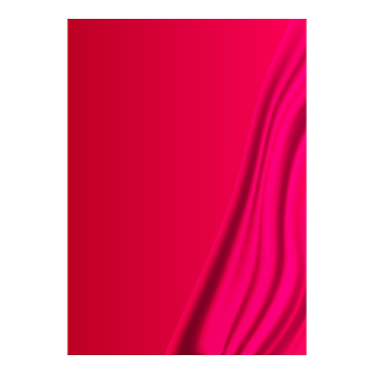 Vector diseño de fondo de onda abstracta de gradiente rojo