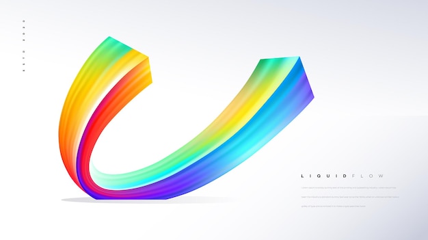 Diseño de fondo de onda colorida