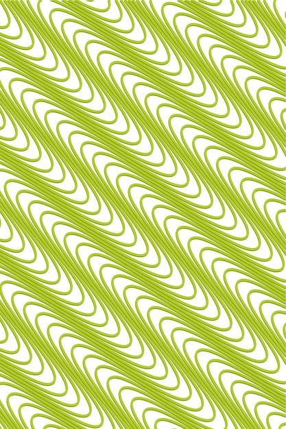 Diseño de fondo de onda verde abstracta