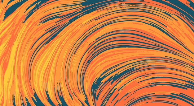 Vector diseño de fondo de ondas abstractas coloridas