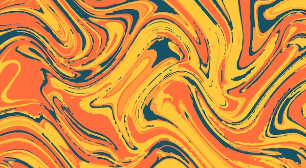 Diseño de fondo de ondas abstractas coloridas